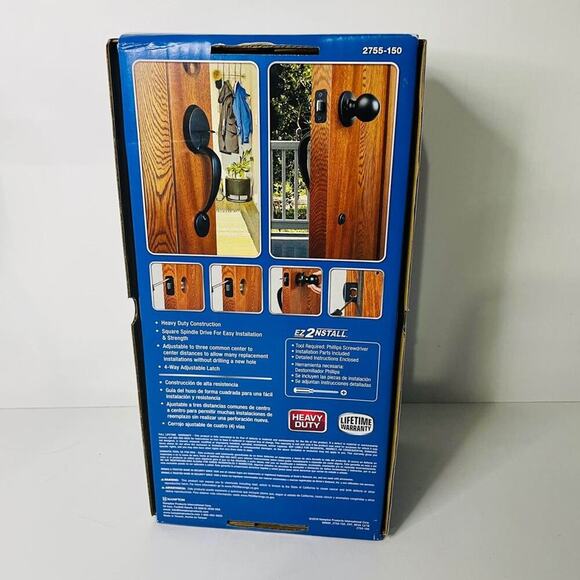 Brink's Passage Door Handleset, Interior Ball Doorknob - Picture 3 of 4